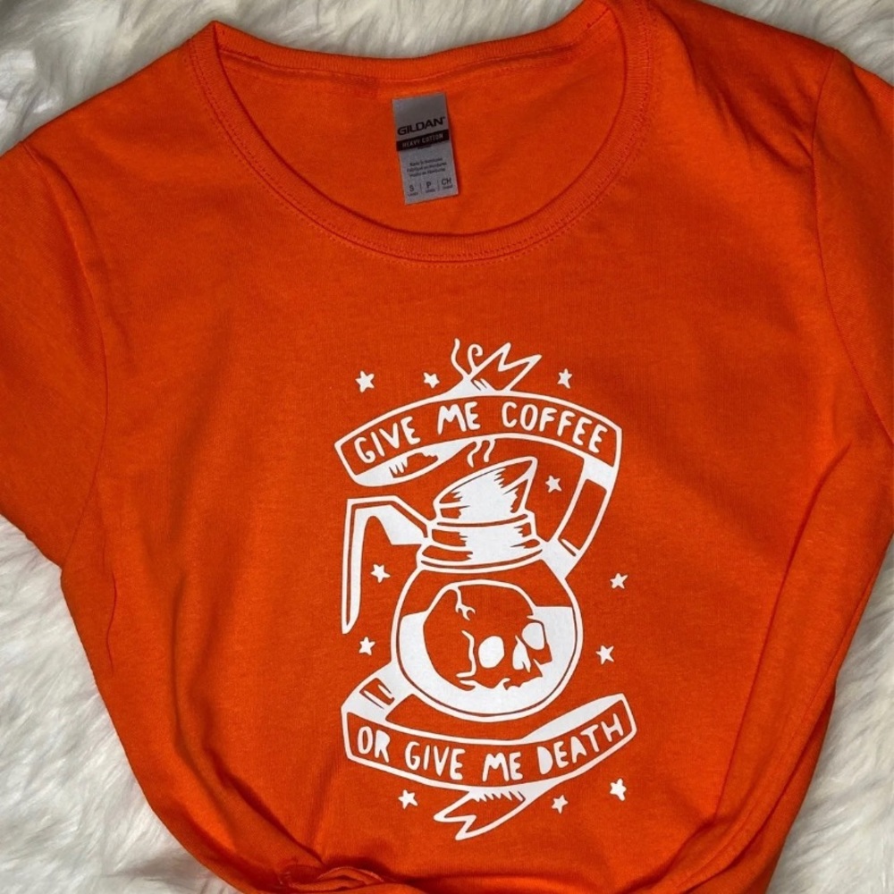 Womans glow tee (Halloween)